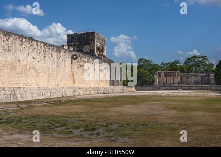 The Great Ballcourt - Chichen Itza, Yucatan, Mexiko Stockfoto