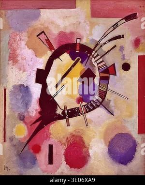 Wassily Kandinsky – Gelbes Zentrum, 1926 Stockfoto