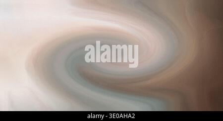 Weiche, wirbelnde Muster in Rosa-, Blau- und Brauntönen schaffen eine traumhafte, ätherische Atmosphäre mit einem Gefühl dynamischer Bewegung Stockfoto