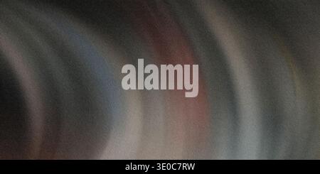Ein digital erstelltes abstraktes Bild mit verschwommenen, wirbelnden Linien in gedämpften Erdtönen, die ein Gefühl von Bewegung und Tiefe schaffen. Stockfoto