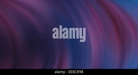 Ein verschwommenes Bild mit einer Mischung aus violetten und blauen Farbtönen, das einen glatten, wirbelnden Effekt erzeugt, der sich ideal für Hintergründe oder abstrakte Kunst eignet. Stockfoto