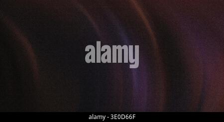 Ein abstraktes Bild mit dunklem Hintergrund und wirbelnden Violett- und Brauntönen, das einen stimmungsvollen und atmosphärischen Effekt erzeugt. Stockfoto