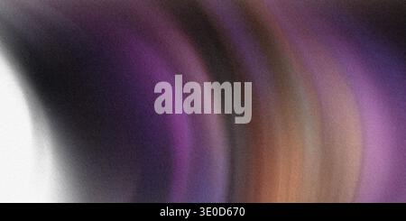 Ein verschwommenes Bild mit einer Mischung aus violetten, braunen und schwarzen Farben, die einen wirbelnden, abstrakten Effekt erzeugen. Der Verlauf verläuft reibungslos. Stockfoto