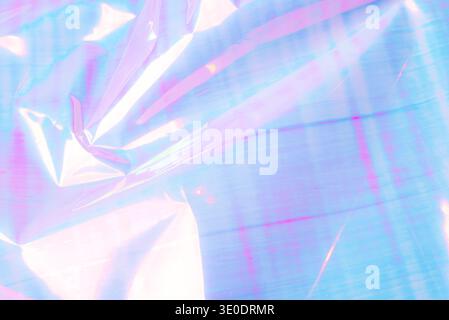Ein lebendiger abstrakter holografischer Hintergrund Stockfoto