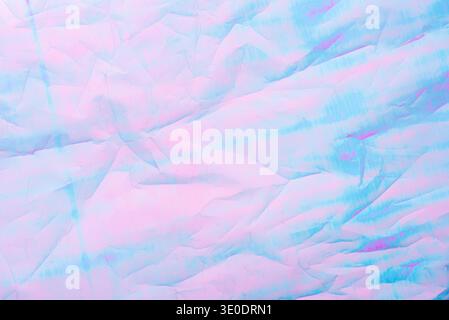 Ein abstrakter Hintergrund mit pastellfarbenen Rosa- und Blautönen Stockfoto