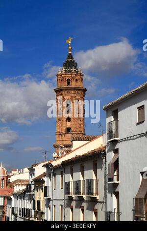 Die Stiftskirche San Sebastian, Antequera, Provinz Malaga, Andalusien, Spanien Stockfoto