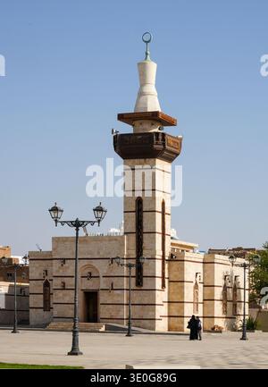 Traditionelle Moschee in Yanbu, Saudi-Arabien Stockfoto