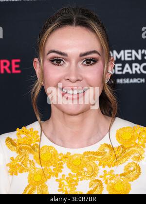 Beverly Hills, Usa. März 2026. BEVERLY HILLS, LOS ANGELES, KALIFORNIEN, USA - 11. MÄRZ: Carly Steel kommt bei der Gala 2026 des Women's Cancer Research Fund, die am 11. März 2026 im Beverly Wilshire, Einem Four Seasons Hotel, in Beverly Hills, Los Angeles, Kalifornien, USA stattfindet. (Foto: Xavier Collin/Image Press Agency) Credit: Image Press Agency/Alamy Live News Stockfoto