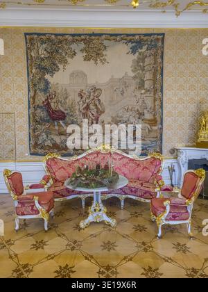 Prag, Tschechische republik, 29. November 2025: Innenraum der Prager Burg in Tschechien.BILD Stockfoto