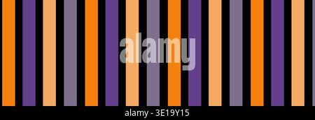 Abstraktes geometrisches nahtloses Muster an Halloween. Mosaik im skandinavischen Stil. EPS10 Stock Vektor