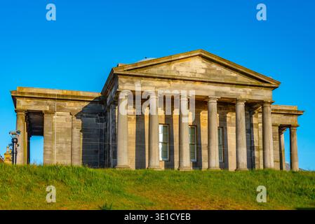 Königliches Observatorium am Calton Hill in Edinburgh, Schottland. BILD Stockfoto