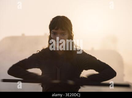 ERSCHEINUNGSDATUM: 18. Dezember 2026 TITEL: Dune: Part Three STUDIO: Warner Bros Bilder REGISSEUR: Denis Villeneuve PLOT: Es folgt Muad'dib, Erbe unvorstellbarer Macht, als er das alte Vorhaben zur Schaffung eines übergeordneten Herrschers unter den Menschen, nicht im Himmel, verwirklicht. HAUPTROLLE: Anya Taylor-Joy NUR REDAKTIONELLE VERWENDUNG! Nicht für kommerzielle ZWECKE! Stockfoto
