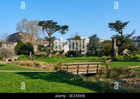 Walpole Park, Ealing, West London, Großbritannien, im Frühjahr Stockfoto