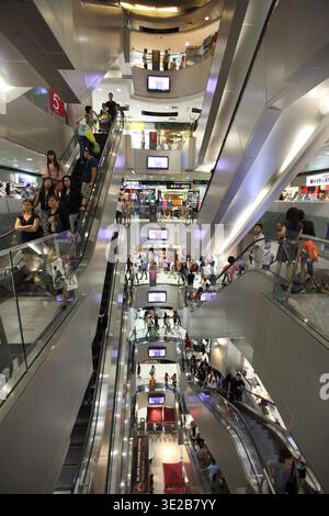 Ein Shop im Platinum Fashion Mall in der Innenstadt rund um den Siam Square Stadtteil im Zentrum der Hauptstadt Bangkok in Thailand Stockfoto