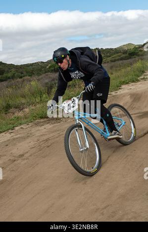 Dirtyfest BMX Downhill Race 2024 Stockfoto