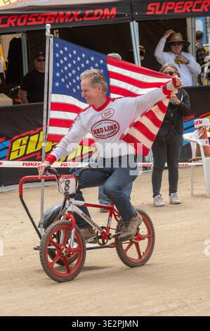 Dirtyfest BMX Downhill Race 2024 Stockfoto
