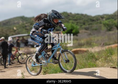 Dirtyfest BMX Downhill Race 2024 Stockfoto
