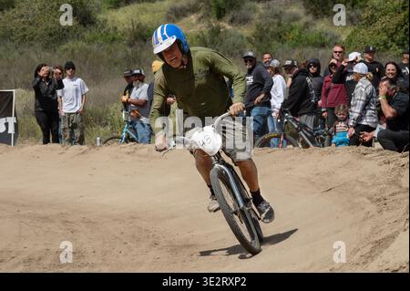 Dirtyfest BMX Downhill Race 2024 Stockfoto
