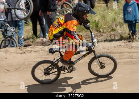 Dirtyfest BMX Downhill Race 2024 Stockfoto