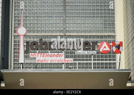 Jobcenter, Arbeitsamt, Müllerstraße, Wedding, Mitte, Berlin, Deutschland *** Jobcenter, Arbeitsamt Müllerstraße, Wedding, Mitte, Berlin, Deutschland Stockfoto