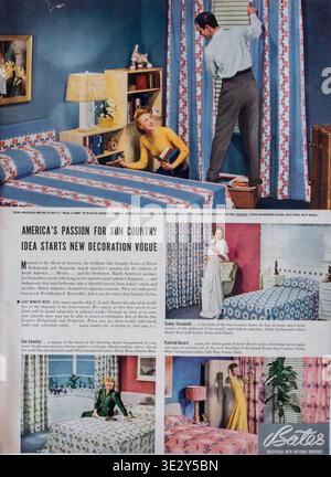 Vintage-Magazin „Life“, 13. April 1942, Anzeige, USA Stockfoto