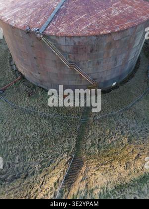 Bauten im Scapa Flow Museum, Lyness, Hoy, Orkney, Schottland Stockfoto