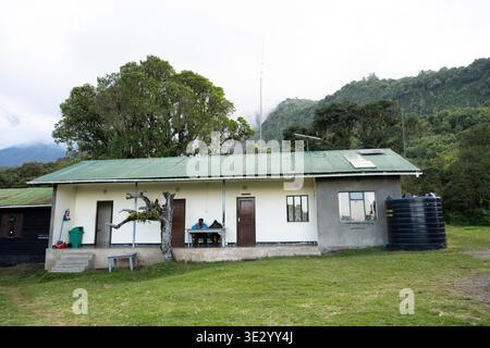 Miriakamba Hut, Arusha Nationalpark, Tansania Stockfoto