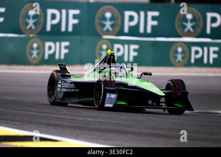 14 ERIKSSON Joel (swe), Envision Racing, Jaguar I-Type 7, Action während des Madrid ePrix, 6. Runde der ABB FIA Formel E Weltmeisterschaft 2025-26, auf dem Circuito del Jarama vom 19. Bis 21. März 2026 in Jarama, Spanien - Foto Fabrizio Boldoni / DPPI Stockfoto