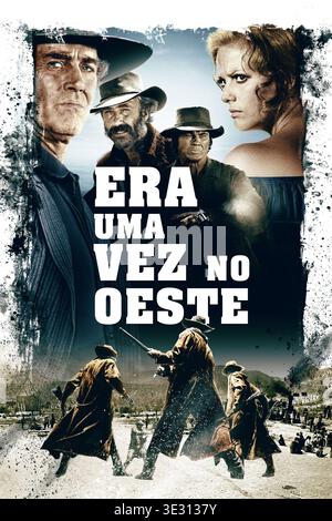 Once Upon a Time in the West Film Poster 1968 Stockfoto
