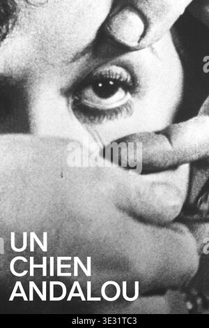 UN Chien Andalou Filmposter 1929 Stockfoto