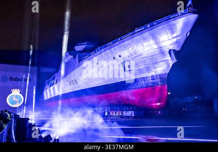 Type 31 Roll-out Stockfoto