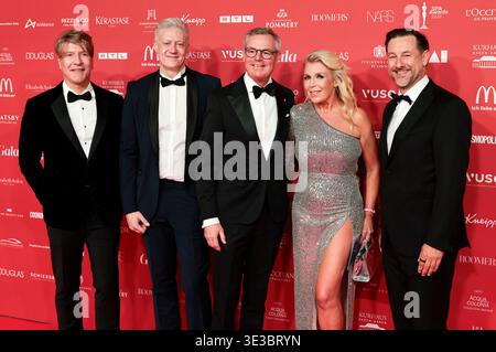 Frank Vogel, Lars-Eric Mann, Gast, Astrid Bleeker und Michael Dorn bei der 29. Verleihung der Spa Awards 2026 im Kurhaus. Baden-Baden, 21.03.2026 Stockfoto
