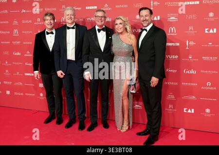 Frank Vogel, Lars-Eric Mann, Gast, Astrid Bleeker und Michael Dorn bei der 29. Verleihung der Spa Awards 2026 im Kurhaus. Baden-Baden, 21.03.2026 Stockfoto