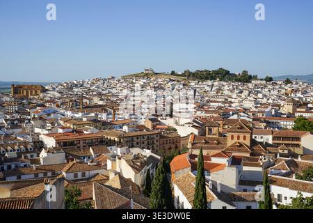 Aussichtspunkt Almenillas in Antequera, Andalusien, Spanien Stockfoto
