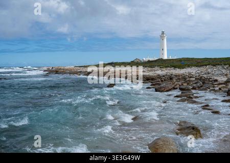Seal Point Lighthouse, Cape St. Francis, Südafrika Stockfoto