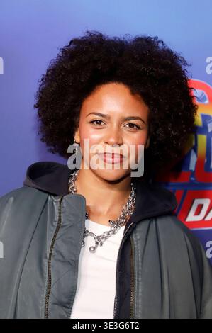 Aminata Belli bei der Premiere des Musicals Zurück in die Zukunft im Stage Operettenhaus. Hamburg, 22.03.2026 *** Aminata Belli bei der Uraufführung des Musicals Back to the Future im Stage Operettenhaus Hamburg, 22 03 2026 Foto:xgbrcix/xFuturexImagex zukunft 6308 Stockfoto