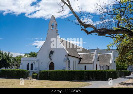 St. Mary's Anglican Church, die Braak, Stellenbosch, Südafrika Stockfoto