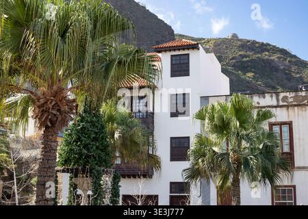 Teneriffa - wunderschöne Stadt Garachico Stockfoto