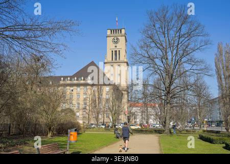 Rathaus Schöneberg, John-F.-Kennedy-Platz, Schöneberg, Berlin, Deutschland *** Rathaus Schöneberg, John F Kennedy Platz, Schöneberg, Berlin, Deutschland Stockfoto