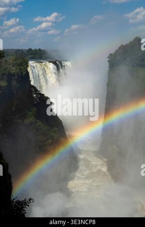 Viktoriafälle, Simbabwe Stockfoto