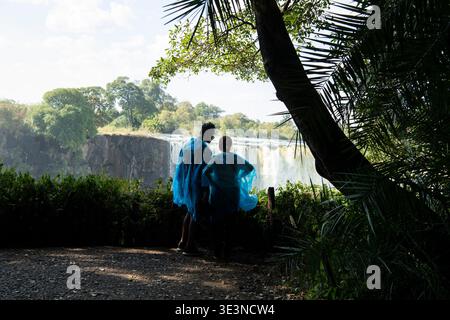 Viktoriafälle, Simbabwe Stockfoto