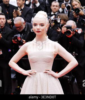Anya Taylor-Joy bei der Premiere von Furiosa während der Filmfestspiele von Cannes 2024. Stockfoto