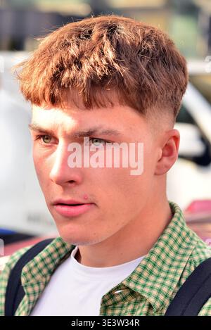 Warschau, Polen. 23. März 2026. Spieler der polnischen Fußballnationalmannschaft Filip Rozga Stockfoto