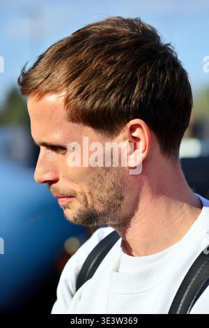 Warschau, Polen. 23. März 2026. Spieler der polnischen Fußballnationalmannschaft Tomasz Kedziora. Stockfoto
