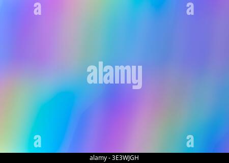 Ein lebendiger und farbenfroher abstrakter Hintergrund mit einem Farbverlauf von Neontönen. Die fließende Mischung aus hellen Farben erzeugt eine dynamische und energetische Darstellung Stockfoto