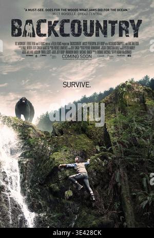 Blackfoot Trail Filmposter Missy Peregrym Stockfoto