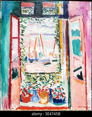 Fenster öffnen, Kollision oder Fenêtre ouverte, Kollision. Henri Matisse. 1905. Stockfoto