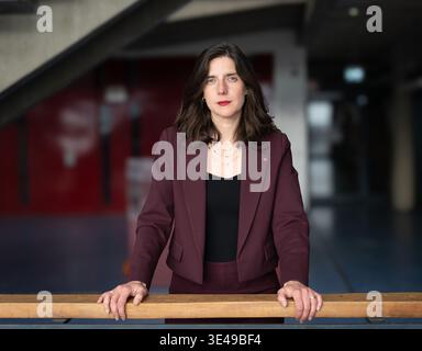 Berlin, Deutschland. März 2026. Fatma Deniz, Präsidentin der Technischen Universität (TU) Berlin, wurde vor einem Interview mit der dpa vorgestellt. Quelle: Soeren Stache/dpa/Alamy Live News Stockfoto