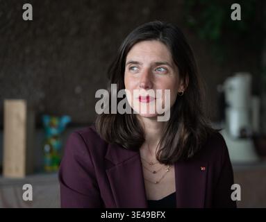 Berlin, Deutschland. März 2026. Fatma Deniz, Präsidentin der Technischen Universität (TU) Berlin, wurde vor einem Interview mit der dpa vorgestellt. Quelle: Soeren Stache/dpa/Alamy Live News Stockfoto