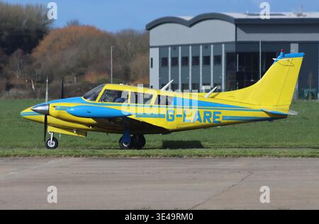 A Piper PA-39-160 Turbo Twin Comanche C/R Stockfoto